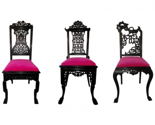 chaises d'inspiration chinoise