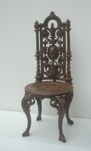 cast iron chair