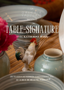 Table-Signature avec Katherina Marx